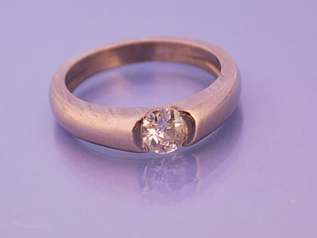 Bague diamant solitaire