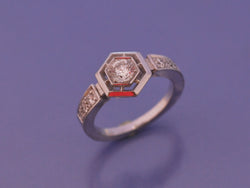 Bague diamants "Benoit joaillier"