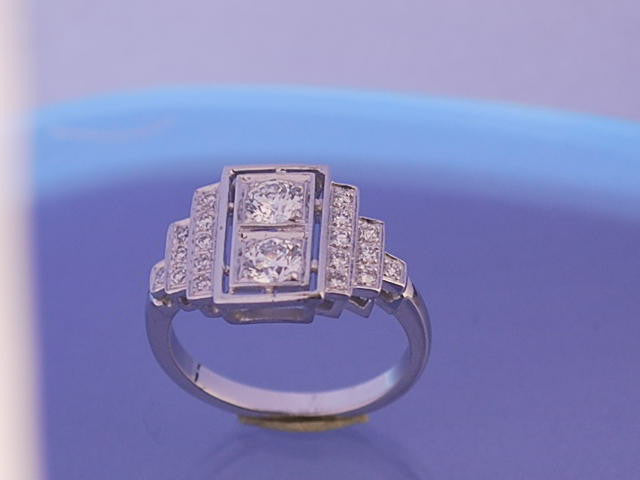 Bague diamants "Benoit joaillier"