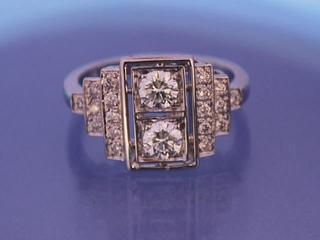 Bague diamants "Benoit joaillier"
