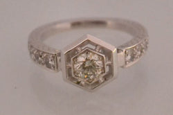 Bague Diamants  "Benoitjoaillier"