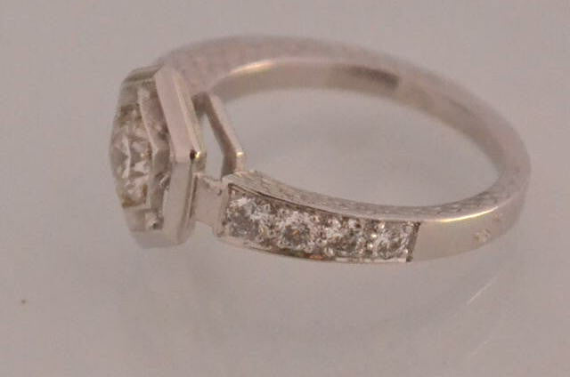 Bague Diamants  "Benoitjoaillier"