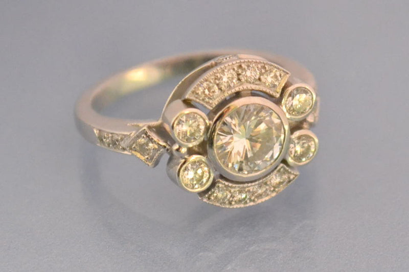Bague diamants et or "Benoit Joaillier"