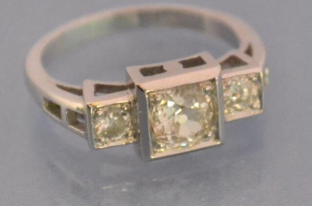 Bague diamants et or "Benoit Joaillier"