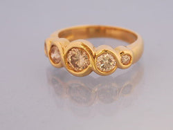 Bague Diamants et or jaune