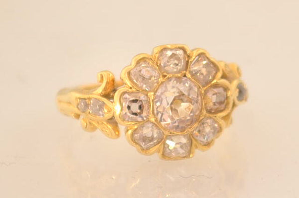 Bague Marguerite Diamants
