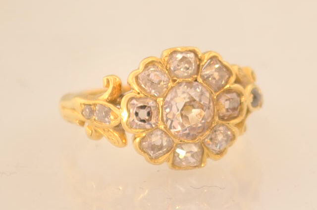 Bague Marguerite Diamants