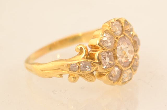 Bague Marguerite Diamants