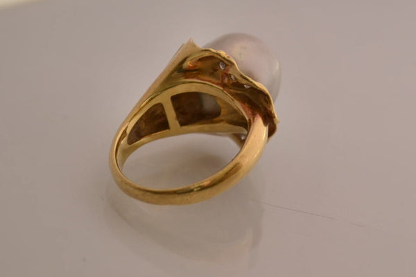 Bague Perle Baroque