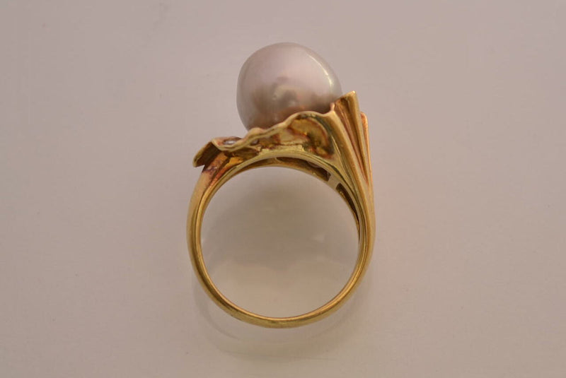 Bague Perle Baroque