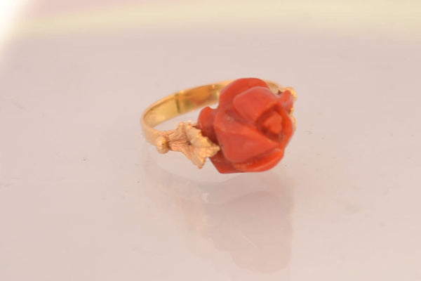 Bague Rosier Corail