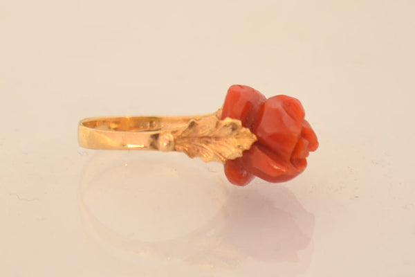 Bague Rosier Corail