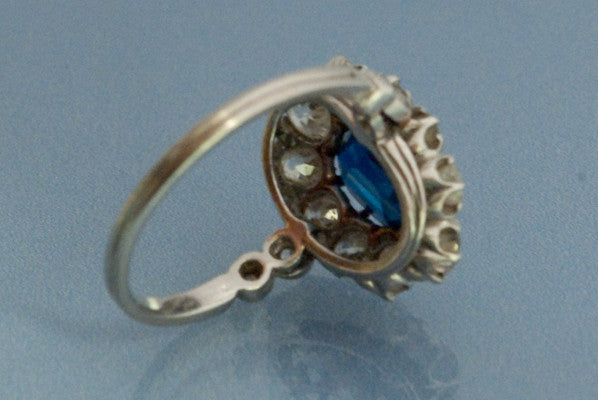 Bague Saphir et diamants