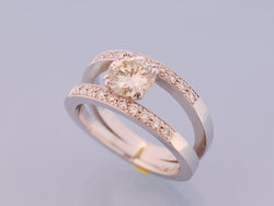 Bague solitaire diamant
