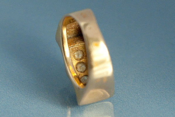 Bague Tank Diamant