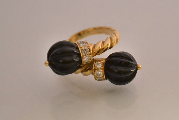 Bague Toi et Moi CHAUMET Onyx et Diamants