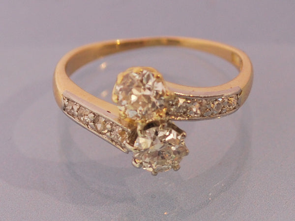 Bague toi et moi diamants