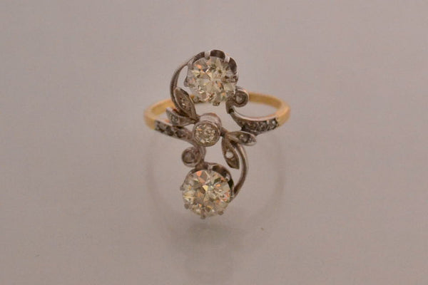 Bague Toi et Moi Diamants