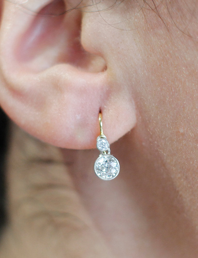 Dormeuses Anciennes Diamants