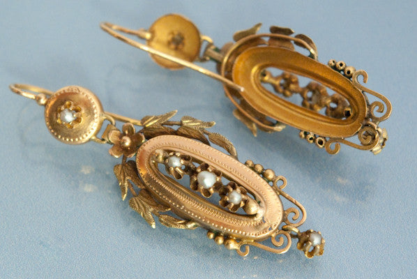 Boucles d'oreilles Napoléon III