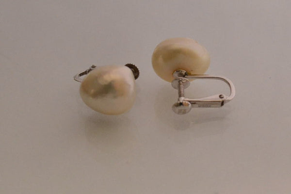 Boucles d'Oreilles Perles Baroques