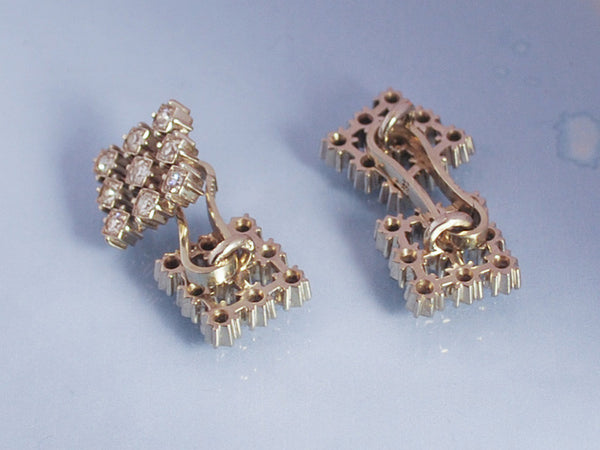 Boutons de Manchette Vacheron Constantin, Or et diamants
