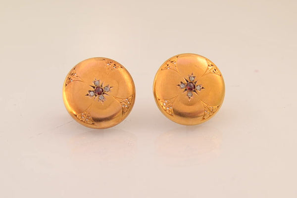 Boutons de Manchette XIXème siècle