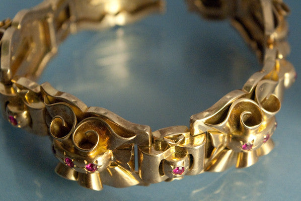 Bracelet 1940 Or rose