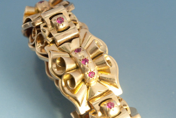 Bracelet 1940 Or rose
