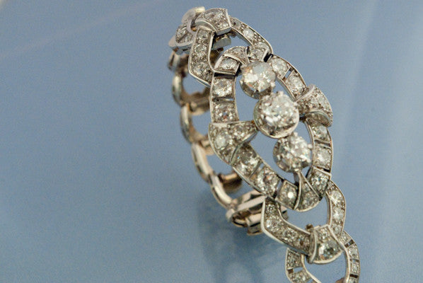 Bracelet Art déco Diamants