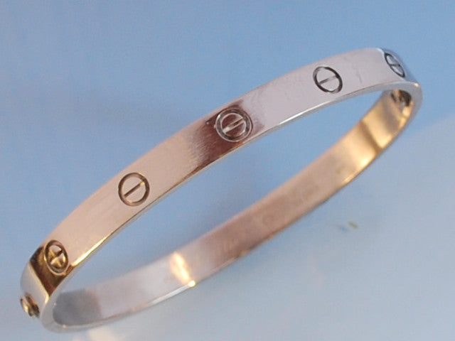 Bracelet Cartier "Love" en or blanc