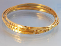 Bracelet Cartier or jaune et diamant