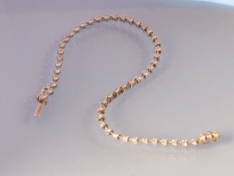 Bracelet diamants 1 carat
