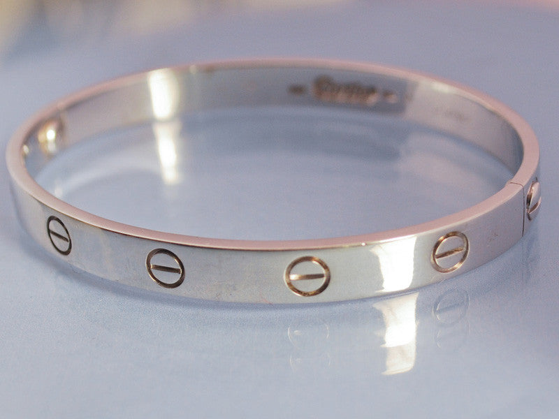 Bracelet Love Cartier or blanc – Benoit Joaillier
