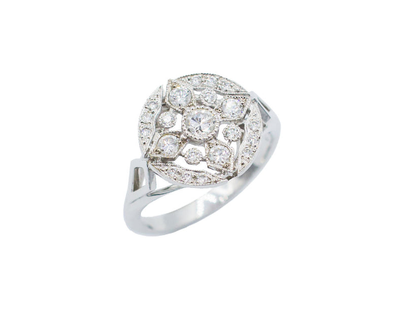 Bague Création Benoit Joaillier "Rosace"