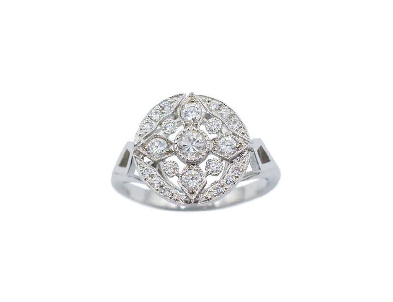 Bague Création Benoit Joaillier "Rosace"