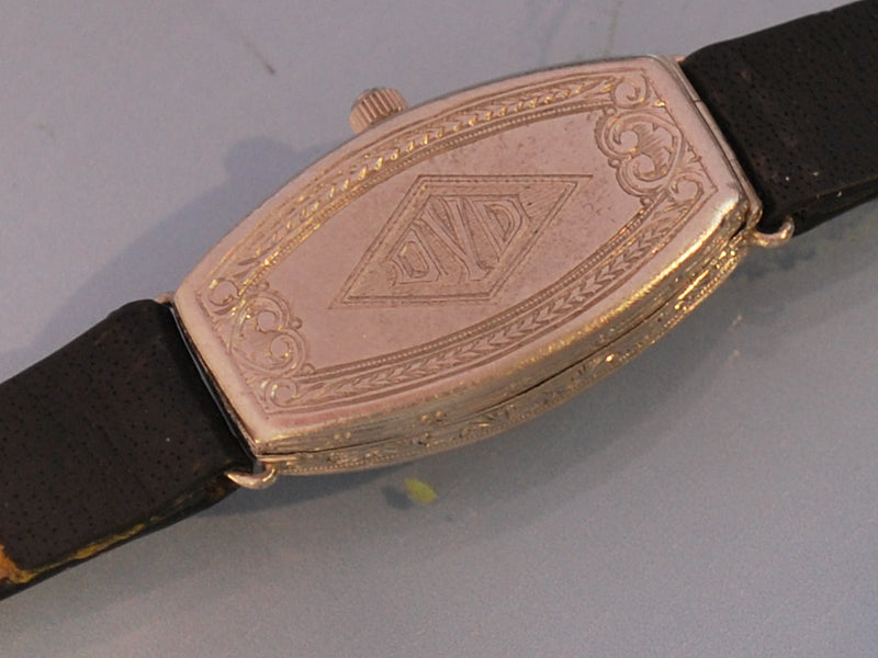 Montre ancienne platine diamants