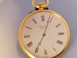 montre gousset Chopard en or