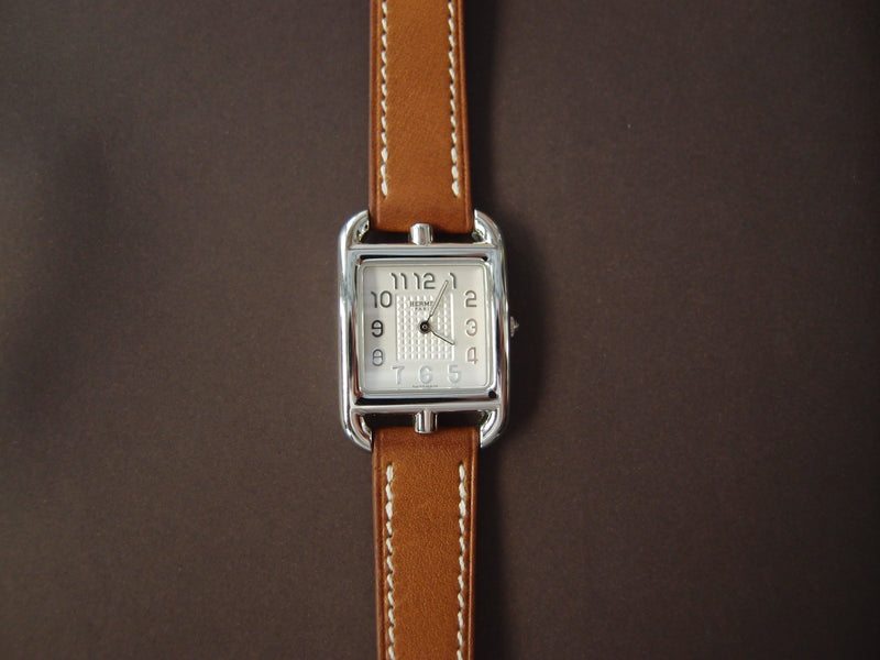 Montre Hermes Cape Code acier petit modèle