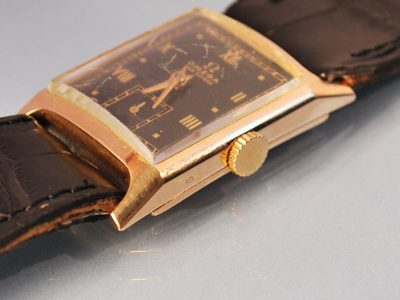 Montre omega ancienne or rose