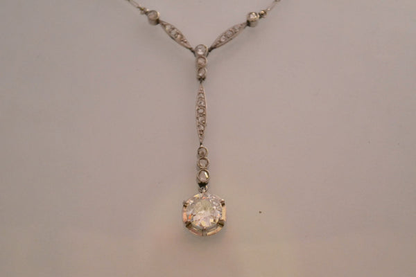 Pendentif Art Déco Diamants