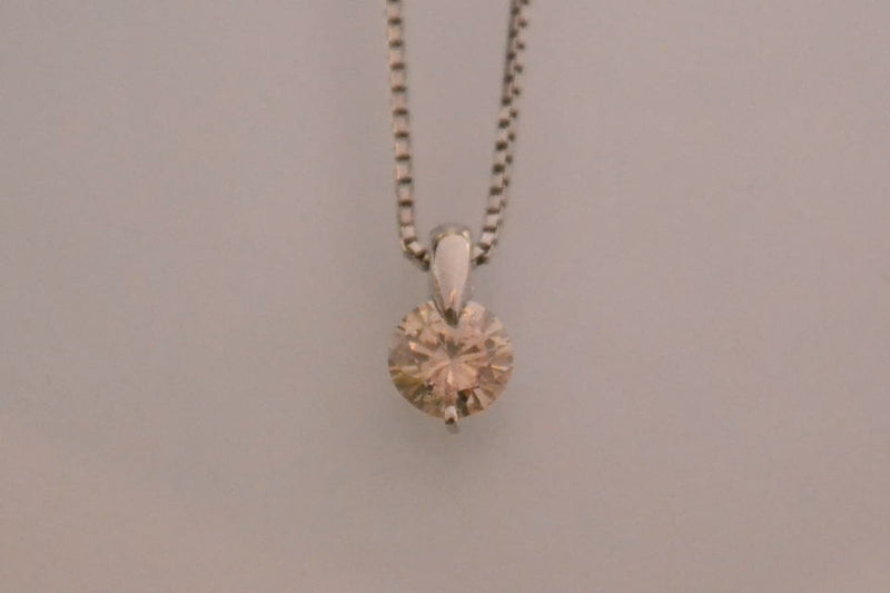 Pendentif Diamant Platine