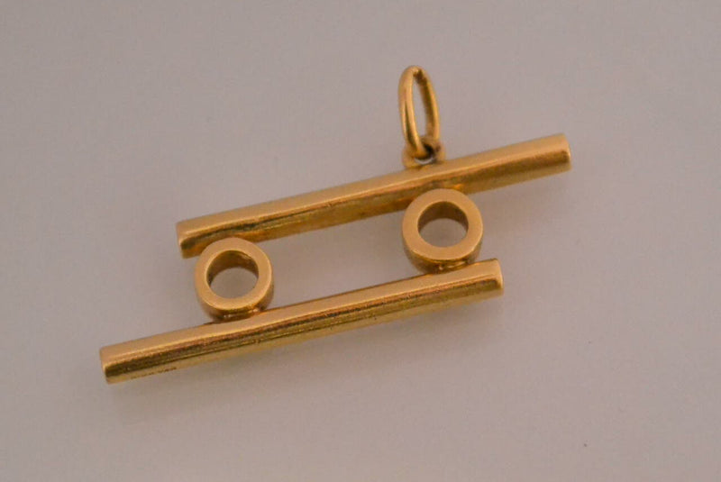 Pendentif Dinh Van Or Jaune 18 ct