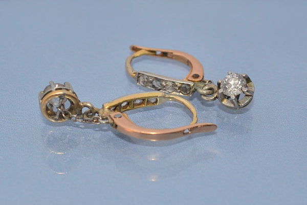 Petites dormeuse ancienne en diamants