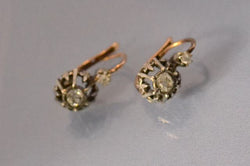 Puce d'oreille Diamants époque 1900