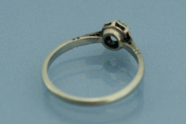 Solitaire Ancien Diamant