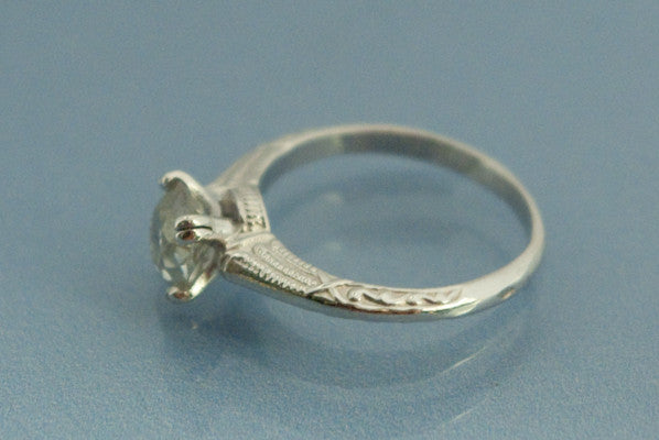Solitaire Vintage Diamant Benoit Joaillier